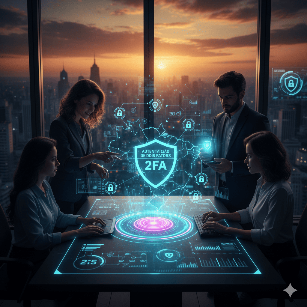 Ativando autenticação de dois fatores em serviços digitais brasileiros