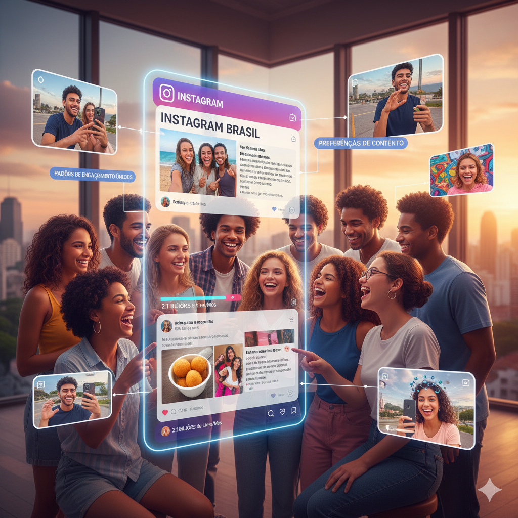 Demografia e comportamento dos usuários brasileiros do Instagram