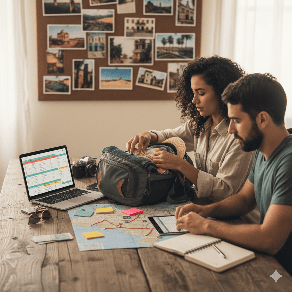 Planejamento de viagem perfeita para o Brasil